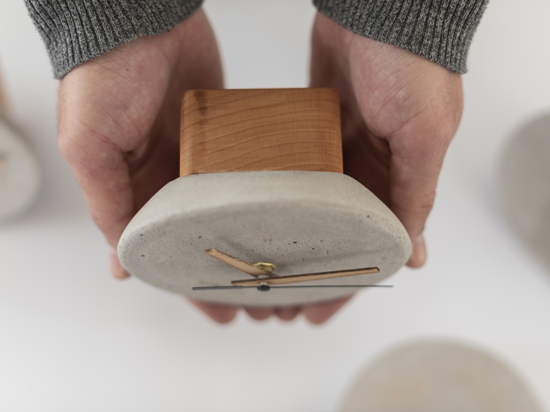 Concrete clock3